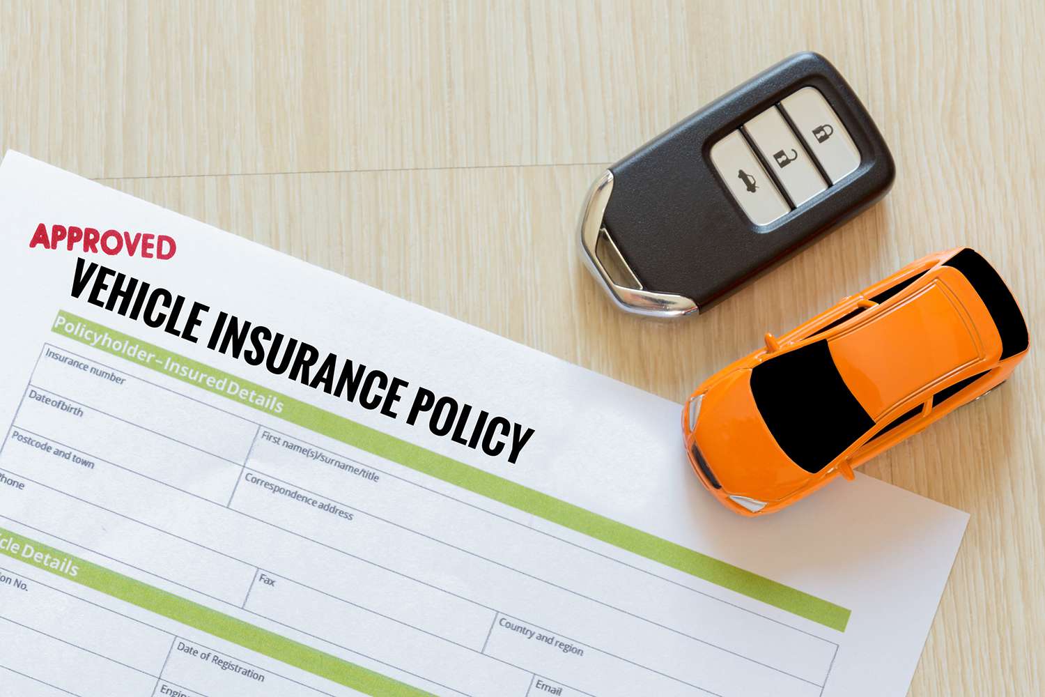 Auto insurance protection